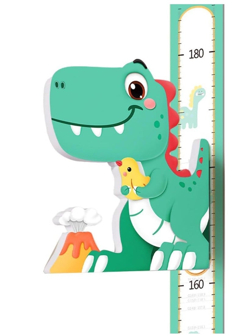 Gonice 3D Removable Growth Height Chart Ruler Measurement DIY Wall Stickers For Home Kids Childern Nursery Room Art Decor  - Image 1