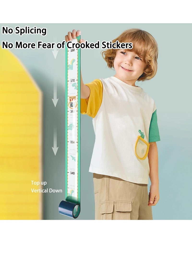 Gonice 3D Removable Growth Height Chart Ruler Measurement DIY Wall Stickers For Home Kids Childern Nursery Room Art Decor  - Image 3