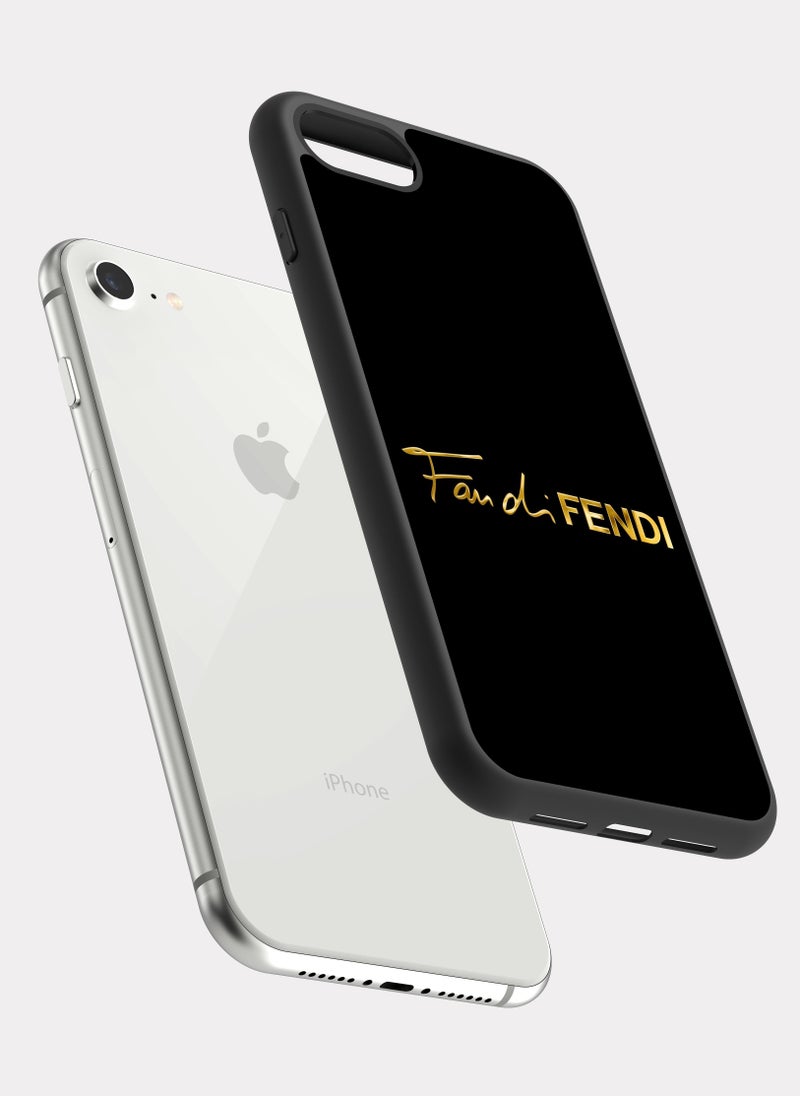 بكسلات كفر ايفون 7 فيندي ذهبي - Image 2