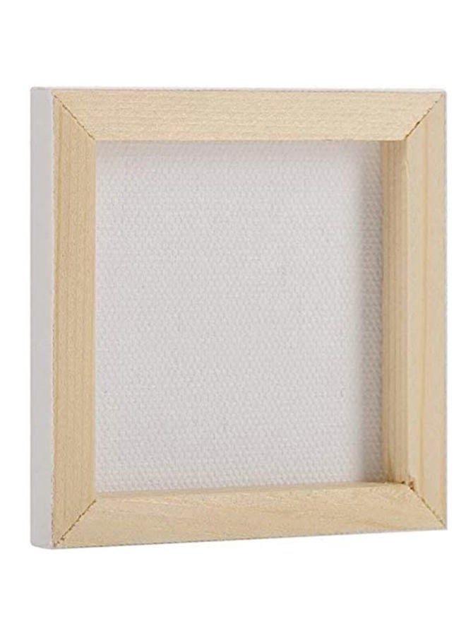 Tosnail Art_Easel 24 Pack 3" x 3" Mini Canvas and Easel Set, Tabletop Wooden Display Stand for Artist, Students, Adults, Kids Painting - Image 3