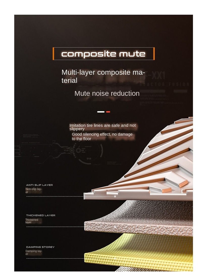 Y&D Automatic Rebound Abdominal Roller Tool with Elbow Support and Digital Meter Core Strength Training - Image 4