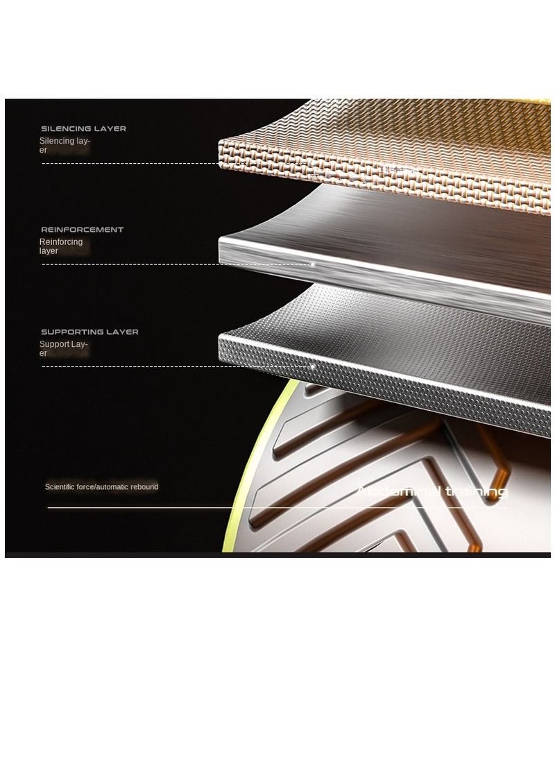 Y&D Automatic Rebound Abdominal Roller Tool with Elbow Support and Digital Meter Core Strength Training - Image 5