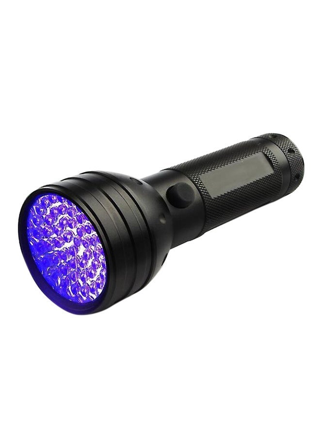 51 LED UV Flashlight Purple/Black 6x6centimeter - Image 1