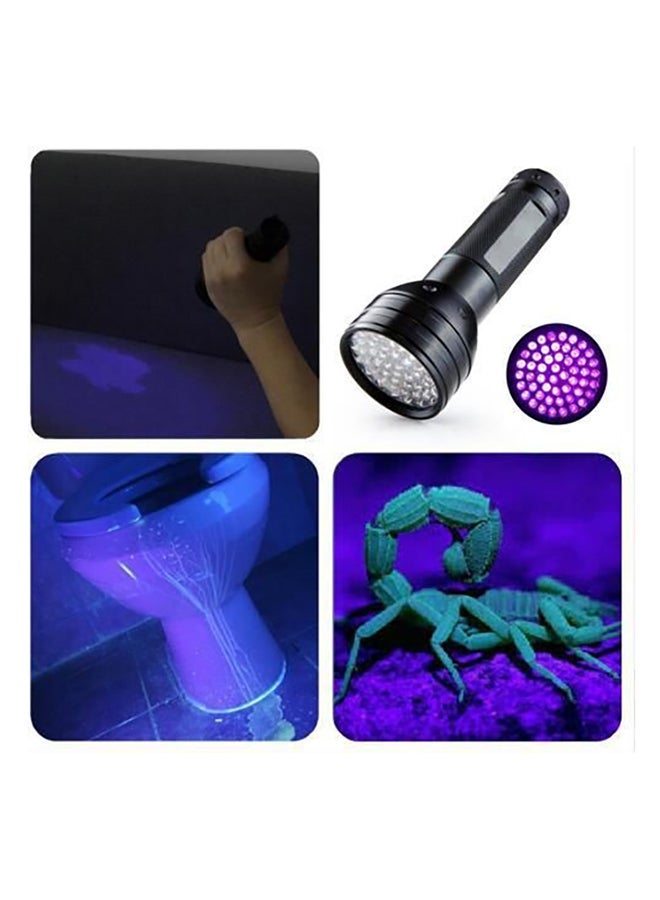 51 LED UV Flashlight Purple/Black 6x6centimeter - Image 4