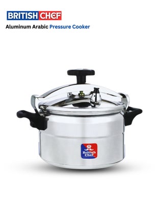 Aluminum Arabic Pressure Cooker, Induction Base Pressure Pot, High Quality Arabic Cooker With Durable Body and Lid Available Sizes 3L/ 5L/ 7L/ 9L/ 11L/ 15L - Silver - pzsku/Z085B036F76CAE3E33B32Z/45/_/1739788872/9907c36a-5f8a-4b62-9be2-31df734ae7dc