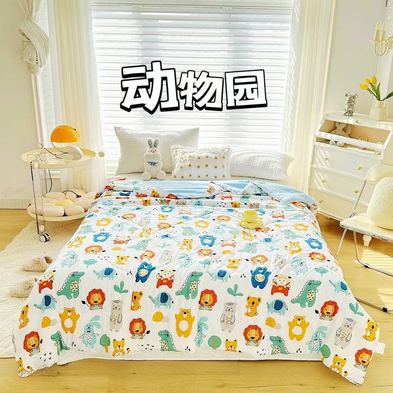 Summer Quilt, Summer Air Conditioning Quilt, Washed Cotton Summer Quilt, Children'S Lace Summer Cooling Quilt, Souvenir Quilt Core Gift - Image 1