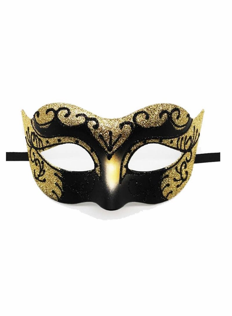 NIBEMINENT 2 Piece Couples Masquerade Mask Set Costume Accessory - Image 2