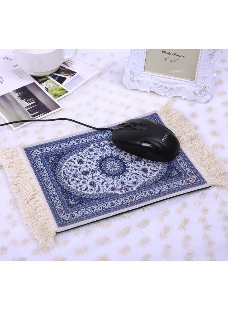 Old_Feller Vintage Tassel Coffee Mat, Coffee Cup Mat, Coffee Maker Mat, V60 Pour Over Coffee Mat, Table Mat, Mouse Pad 18*27cm - Image 2