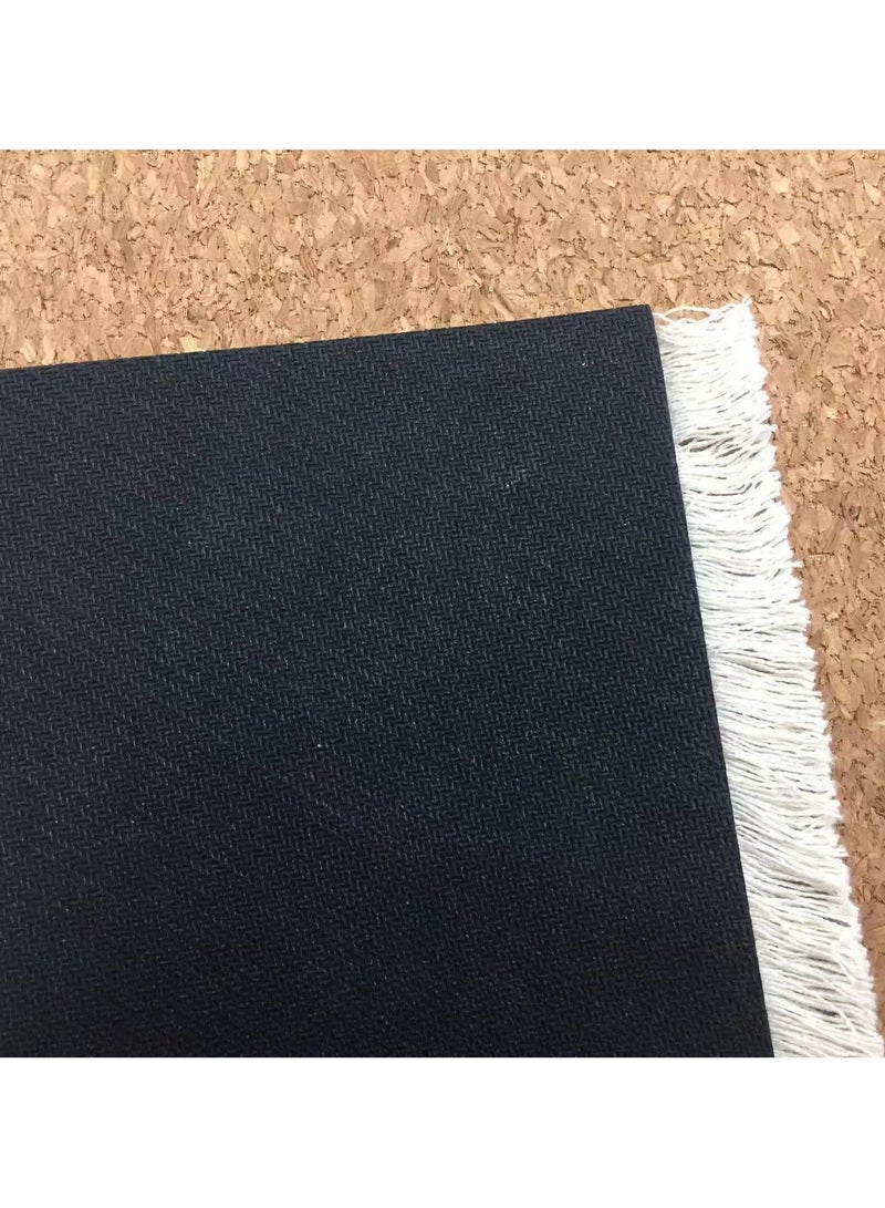 Old_Feller Vintage Tassel Coffee Mat, Coffee Cup Mat, Coffee Maker Mat, V60 Pour Over Coffee Mat, Table Mat, Mouse Pad 18*27cm - Image 3