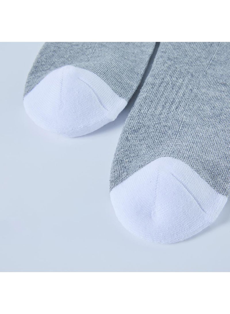 Sweet seven Women's 5-Pair Moisture-Wicking Crew Socks for All-Day Comfort and Durability - Image 2