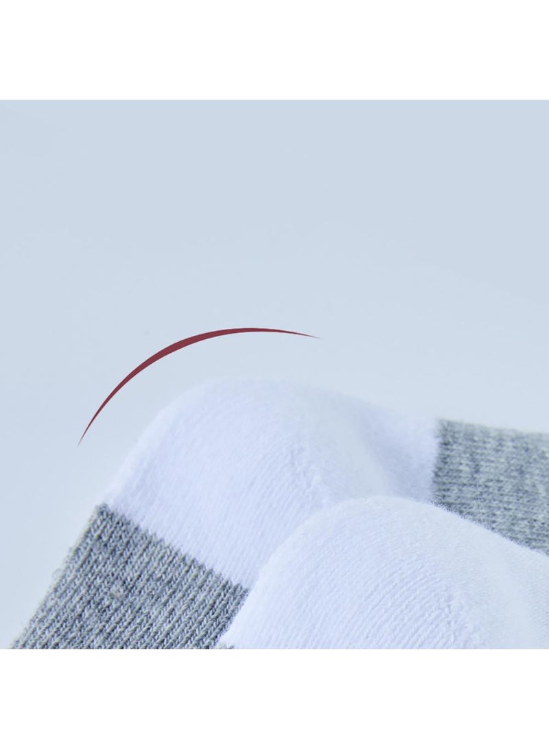 Sweet seven Women's 5-Pair Moisture-Wicking Crew Socks for All-Day Comfort and Durability - Image 3