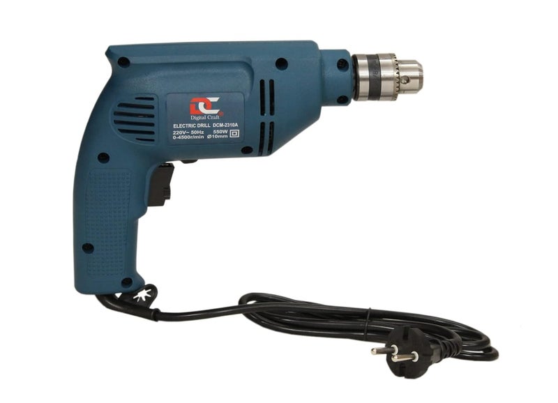 Digital Craft Electric Drilling Tool Multifunction Household Hand Drill Machine Highpower Pistol Drill Electric Reversible Drill Machine 10MMMini Pocket Level4 Utility Tools - Image 3