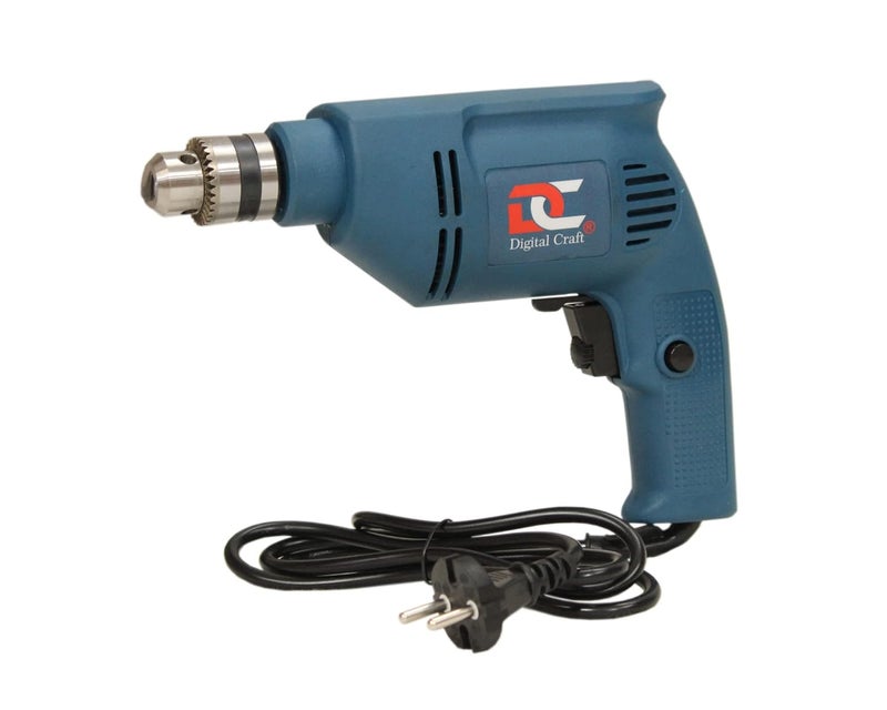 Digital Craft Electric Drilling Tool Multifunction Household Hand Drill Machine Highpower Pistol Drill Electric Reversible Drill Machine 10MMMini Pocket Level4 Utility Tools - Image 2