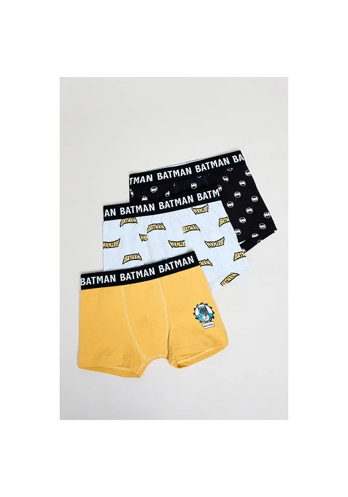 R&b 3 Pack Batman Print Briefs