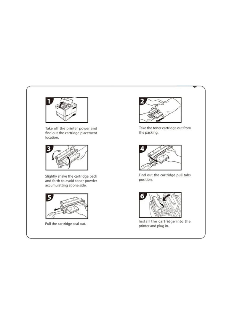 Terabyte 203A Compatible Toner Cartridge for Color Laserjet Pro MFP M281FDW M281FDN Pro M254 M254DW Printers (Black) - Image 2