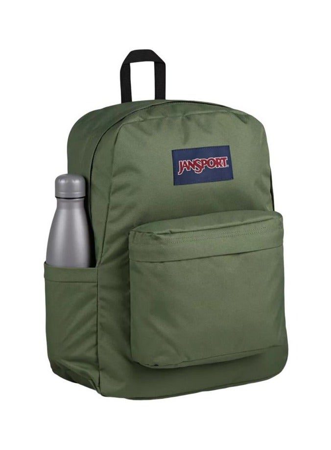 JANSPORT Superbreak Plus Medium Laptop Backpack - Cargo Green - Image 1