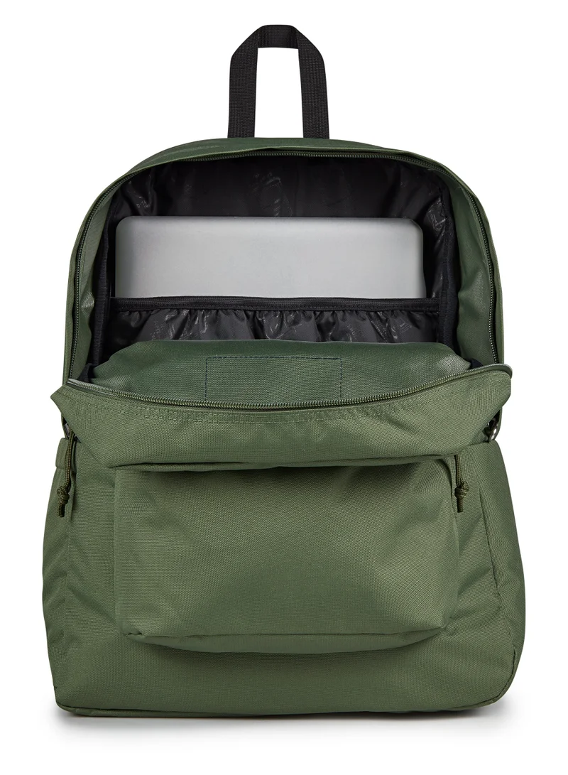 JANSPORT Superbreak Plus Medium Laptop Backpack - Cargo Green