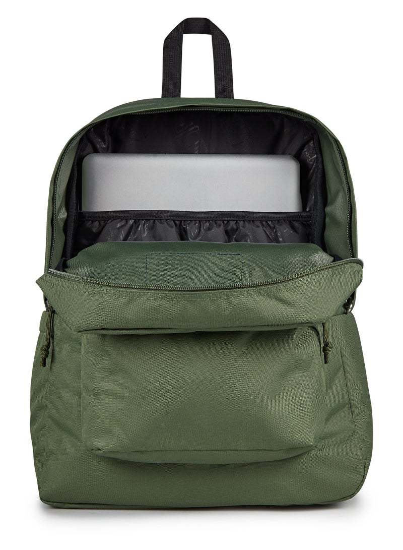 JANSPORT Superbreak Plus Medium Laptop Backpack - Cargo Green - Image 2