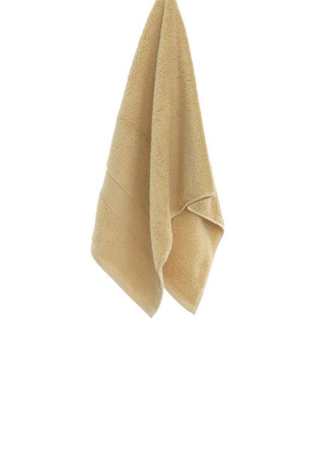 JININQ 700GSM 2Piece Hand Towels -100% Cotton for Bathroom,Kitchen,Beauty,Spa,Gym,Household face Towel,Highly Absorbent Towels(13.7 x 29.5 Inches) (Tawny) - Image 2