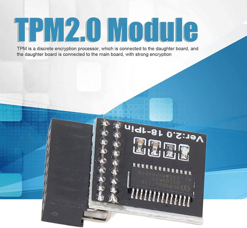 All season compatible build TPM Security Module 18Pin Securely Stores Encryption Keys for Motherboard for Upgrade Test Varied size selections Local inventory listed item KSA standard compatible design Global sizing options Global simple assemble options Balanced structure Global assemble options Simple multi-feature universal build Gulf popular simple design KSA market compliant quality Global versatile design Budget friendly premium quality Stackable design Carefully selected material Multi-style matching design Local market compliant trusted quality Multi-use upgraded craftsmanship Ready order processing Dispersed regional warehouses N/S/C nationwide deliver Long term storage compatible Matte anti slip finish Fine polished finish Labor saving - Image 2