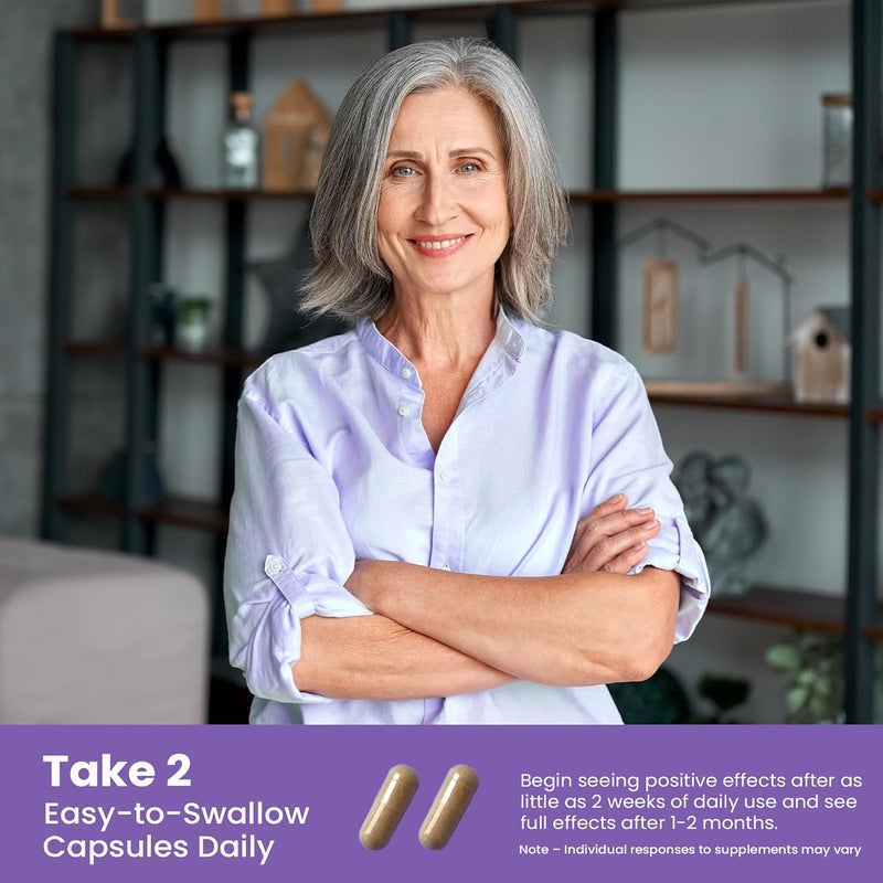 WellPath Soothe Hormone Balance for Women  Cortisol Supplements for Women  Thyroid Support Mood Support  Metabolism Booster  Adrenal Support  Rhodiola Selenium Iodine  Adaptogens 60 ct - Image 5