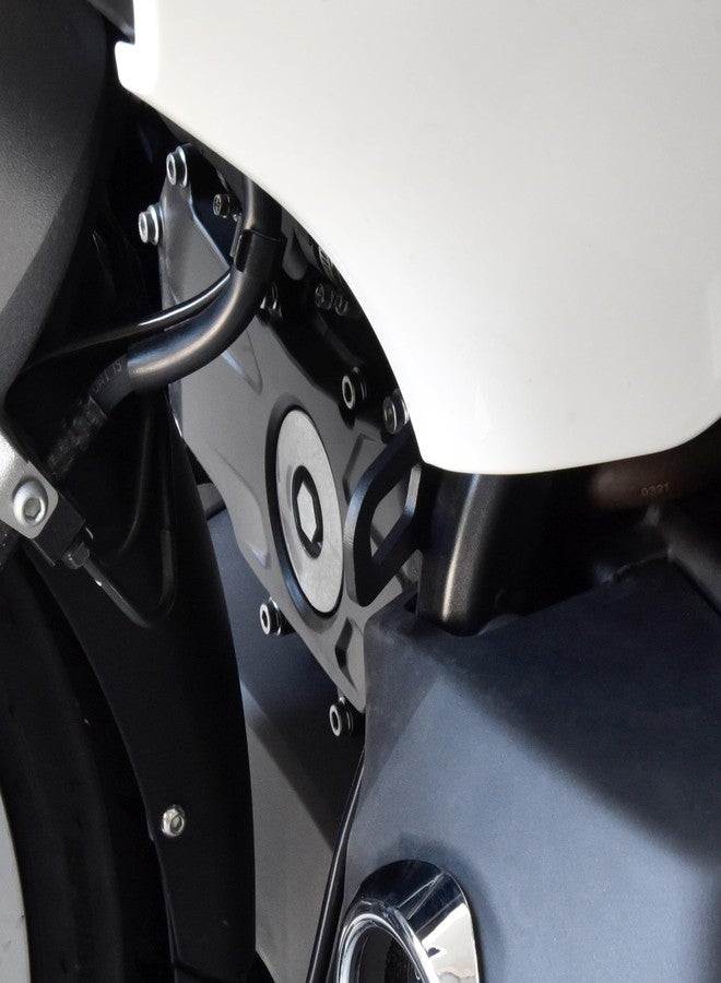 VEISUTOR أقواس تثبيت أمامية من VEISUTOR لدراجة Gold Wing GL1800، طقم نقاط تثبيت أحزمة مقطورة شديدة التحمل لملحقات Honda Gold Wing GL1800 2018-2024 - Image 5