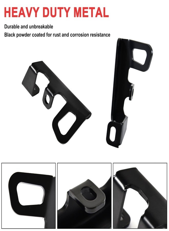 VEISUTOR أقواس تثبيت أمامية من VEISUTOR لدراجة Gold Wing GL1800، طقم نقاط تثبيت أحزمة مقطورة شديدة التحمل لملحقات Honda Gold Wing GL1800 2018-2024 - Image 3