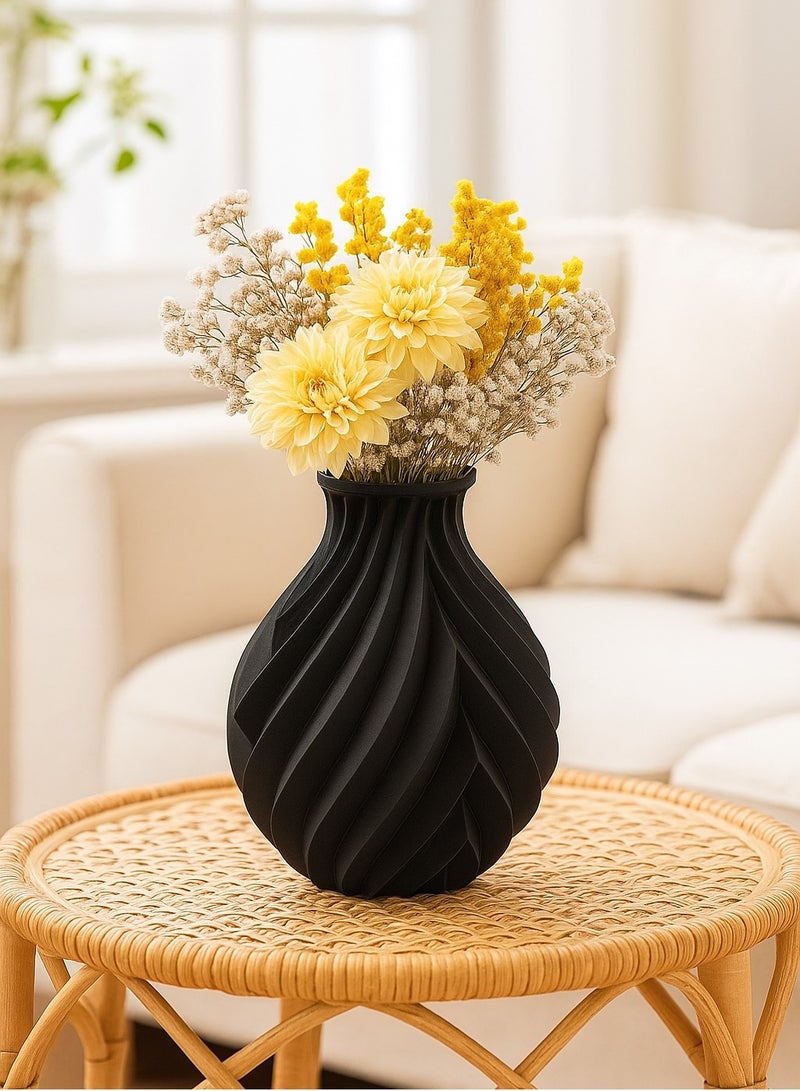 أخوة ثلاثي الأبعاد فازة فنية متقدمة - لمسة فنية عصرية لديكور منزلك - Image 1