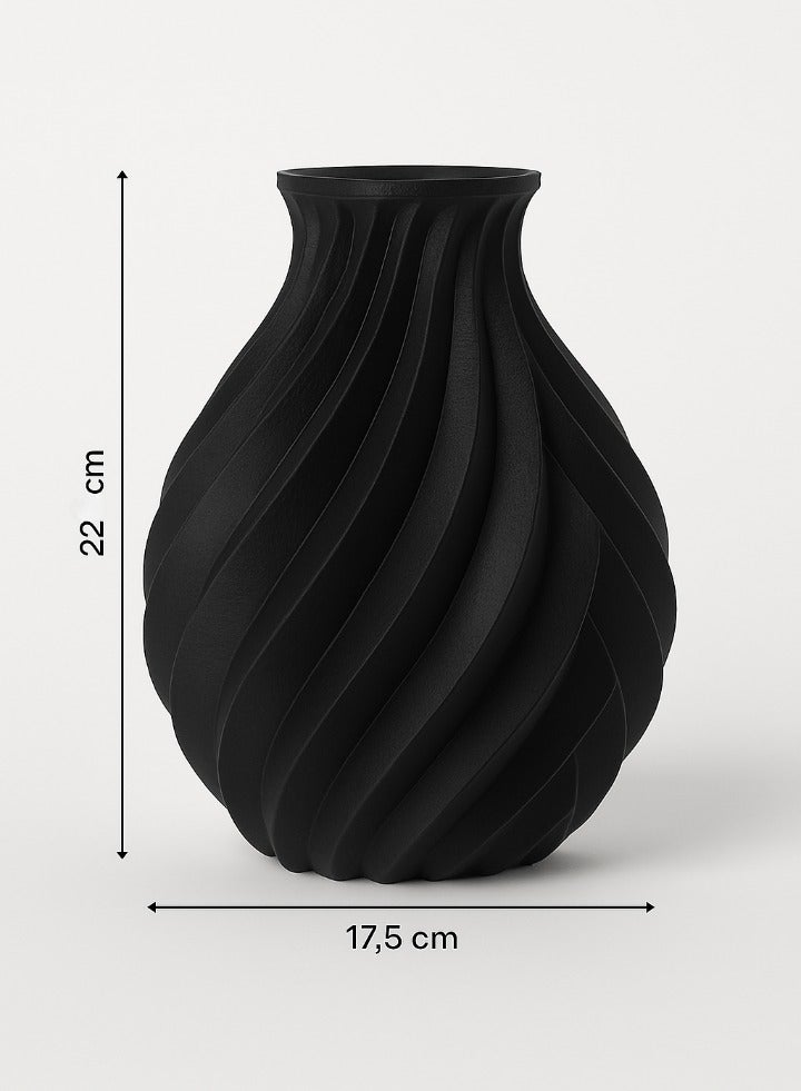 أخوة ثلاثي الأبعاد فازة فنية متقدمة - لمسة فنية عصرية لديكور منزلك - Image 2