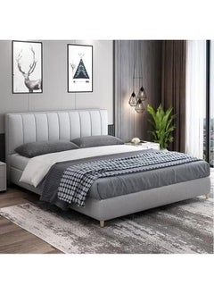 Wooden Twist Wooden Twist Majesty Modernize Velvet Upholstery Bed for Luxury Bedroom (King Size)  - Image 2