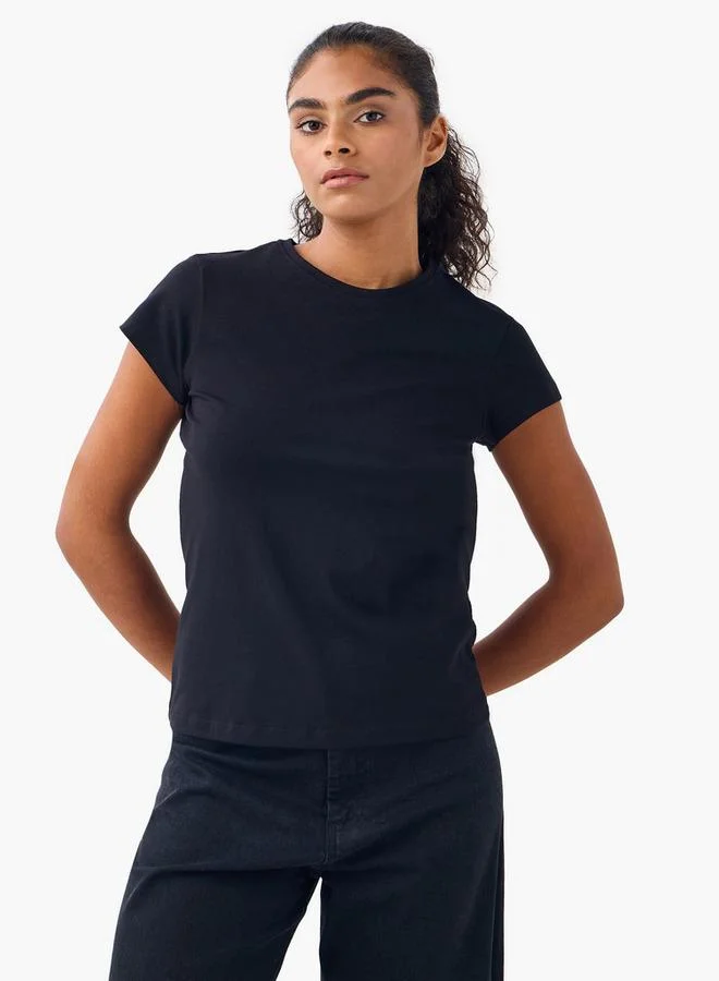 Splash FAV Set of 2 - Crew Neck T-shirt with Cap Sleeves