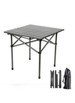 Yolu Folding Camping Table with Carry Bag, Outdoor Portable Lightweight Aluminum Desk for Beach, Picnics, Cooking,Party Dining, Camping, BBQ  - Image 1