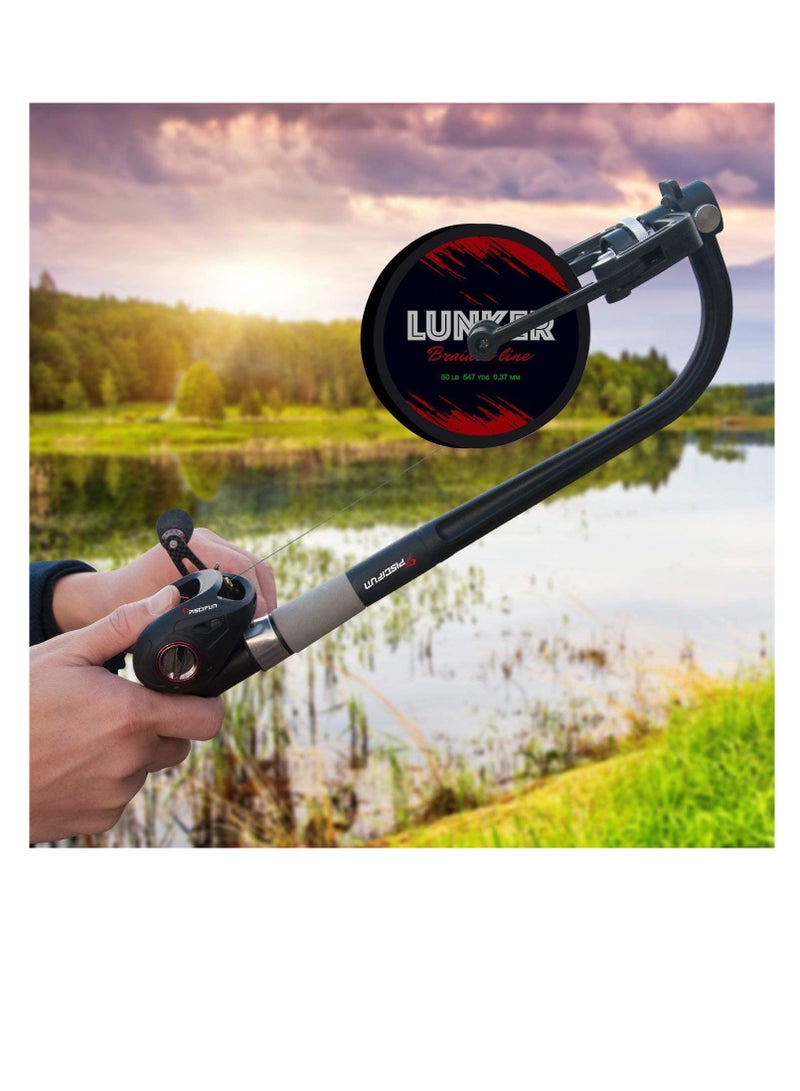 Fishing Line Spooler Tool for Spinning and Baitcaster Reels Efficient Line Winding System Fishing Accessories - Image 4