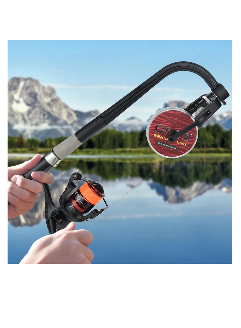 Fishing Line Spooler Tool for Spinning and Baitcaster Reels Efficient Line Winding System Fishing Accessories - Image 3