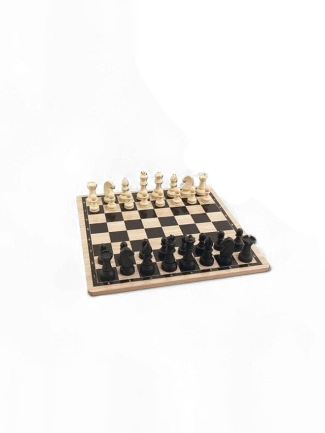 Star Wood Chess Set - Image 3