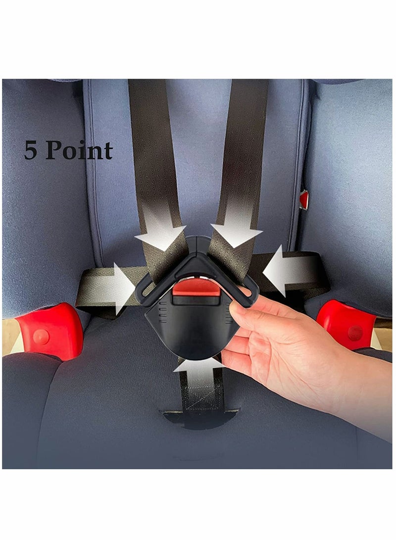 SYOSI Universal Baby Safety Harness Locking Buckle Clip, Adjustable Toddler Seat Harness Clip for Stroller, High Chair  - Image 3