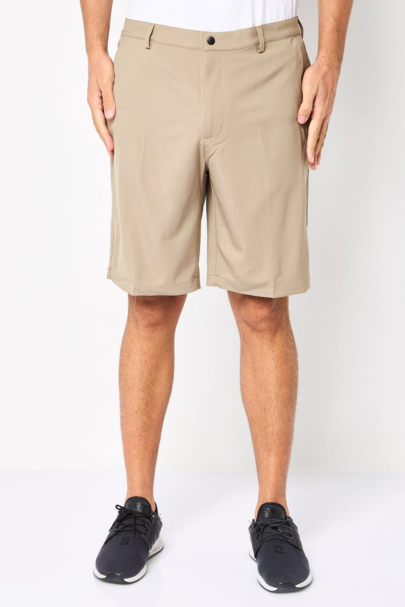 Greg Norman شورتات جولف رياضية للرجال، كاكي - Image 1