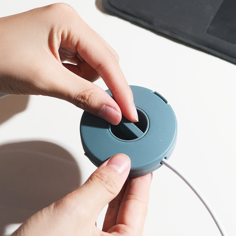 Travel Portable Cable Organizer, Fixed Cable Clip, Charging Data Cable Storage And Organization, Winding Clip, Wire Holder Buckle - Image 5