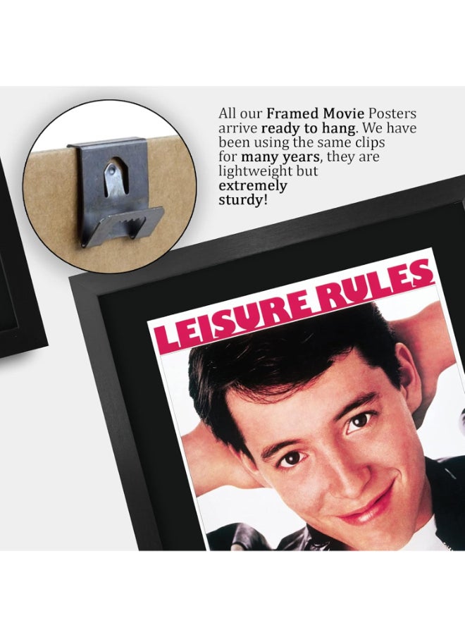 HWC Trading HWC Trading Ferris Bueller's Day Off Matthew Broderick Gifts Printed Signed Autograph Picture for Movie Memorabilia Fans - 16" x 12" Framed  - Image 5
