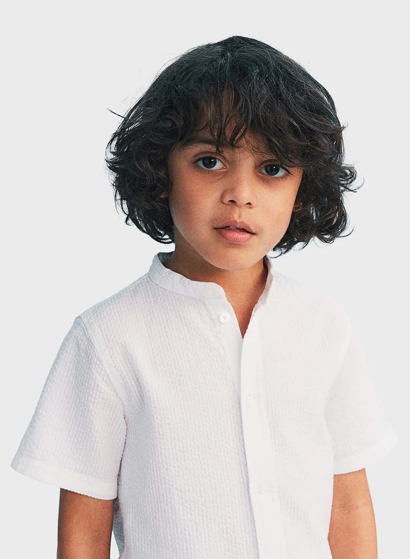 اتش اند ام Kids Button Down Shirt