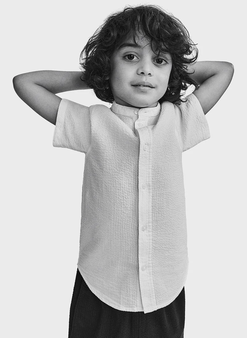 اتش اند ام Kids Button Down Shirt