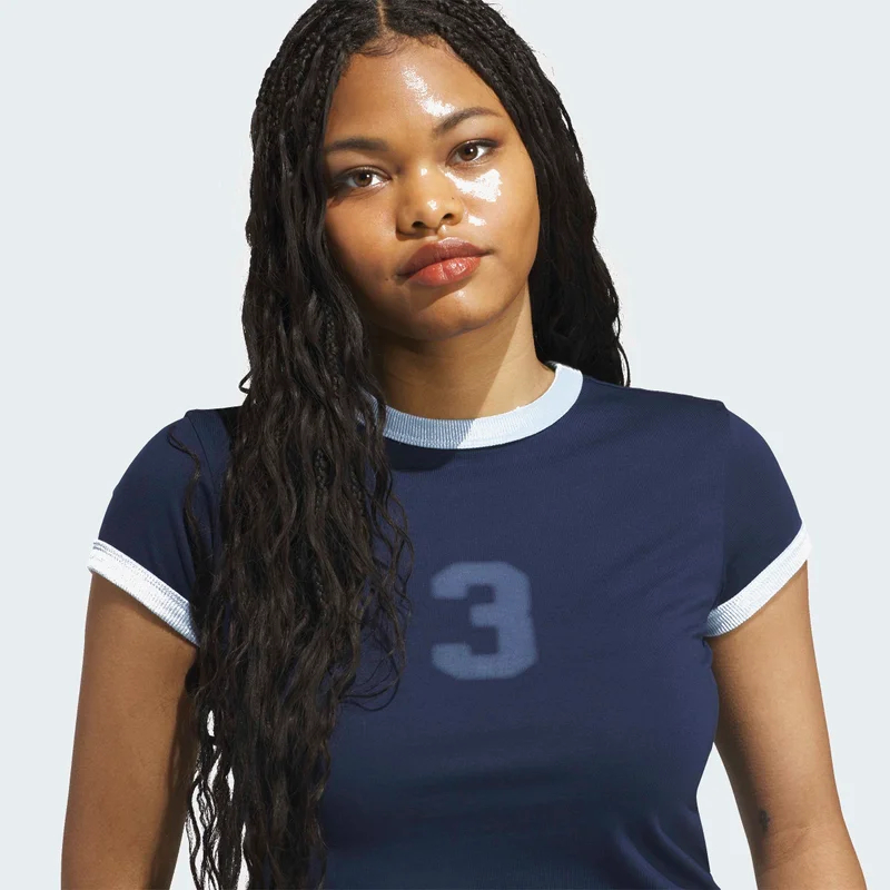 Adidas Originals  GRAPHIC RINGER BABY T-Shirt for Women | Best Price UAE