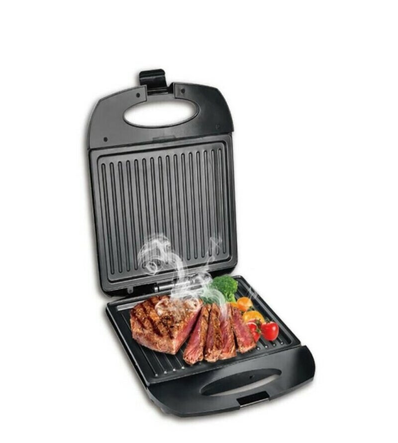 Dessini Regina KC040 Electric Sandwich Grill And Panini Maker With Non-Stick Plates - Image 3