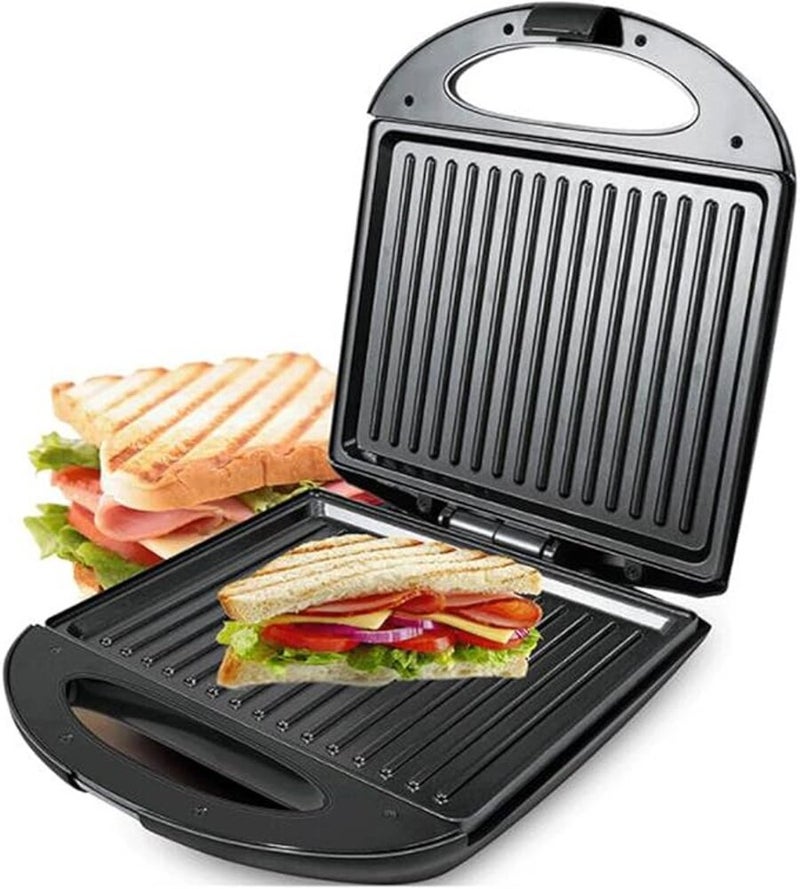 Dessini Regina KC040 Electric Sandwich Grill And Panini Maker With Non-Stick Plates - Image 1