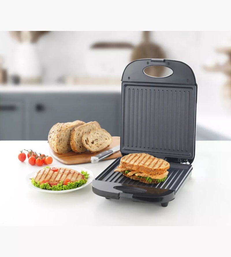 Dessini Regina KC040 Electric Sandwich Grill And Panini Maker With Non-Stick Plates - Image 2