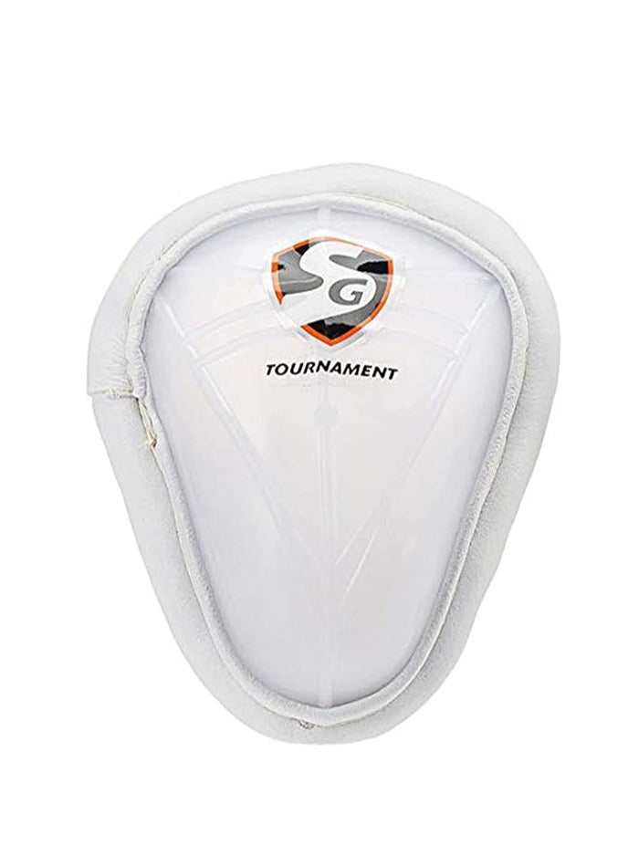 SG Tournament Abdominal Pad | Size: Youth | For Men & Boys | Soft Border | Protection guard | Cotton Stuffing - Image 1