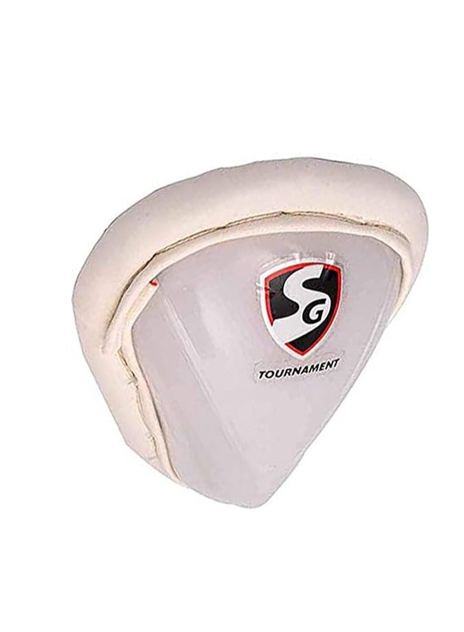 SG Tournament Abdominal Pad | Size: Youth | For Men & Boys | Soft Border | Protection guard | Cotton Stuffing - Image 3