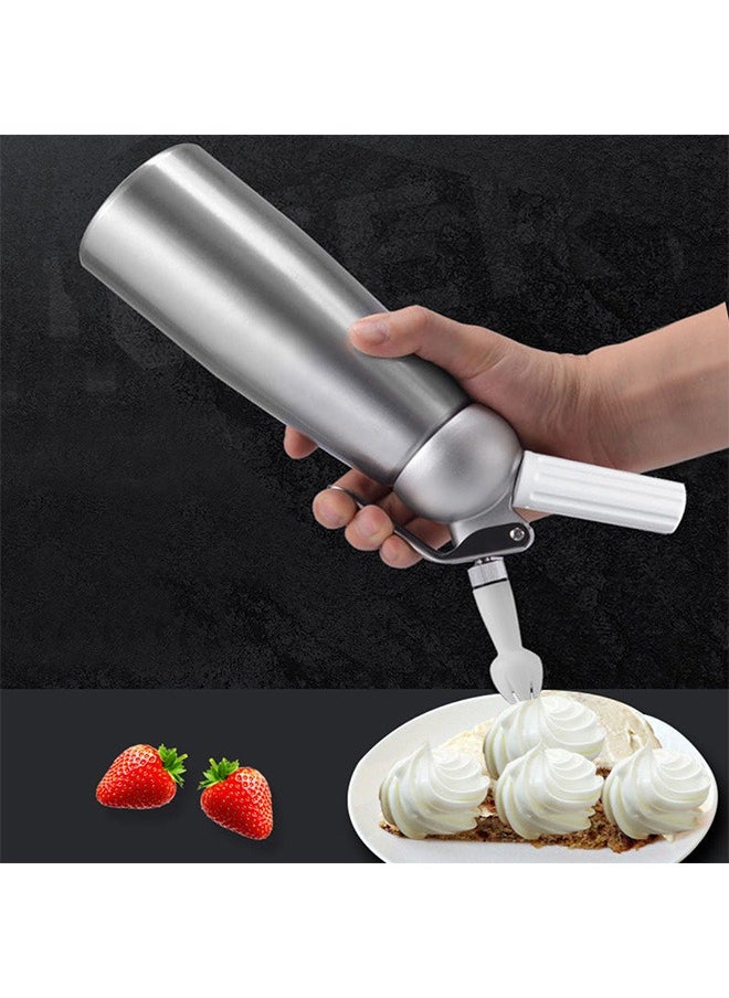 Yolu 500mL Whipped Cream Dispenser Professional Whipped Cream Foamer Maker  - Image 5