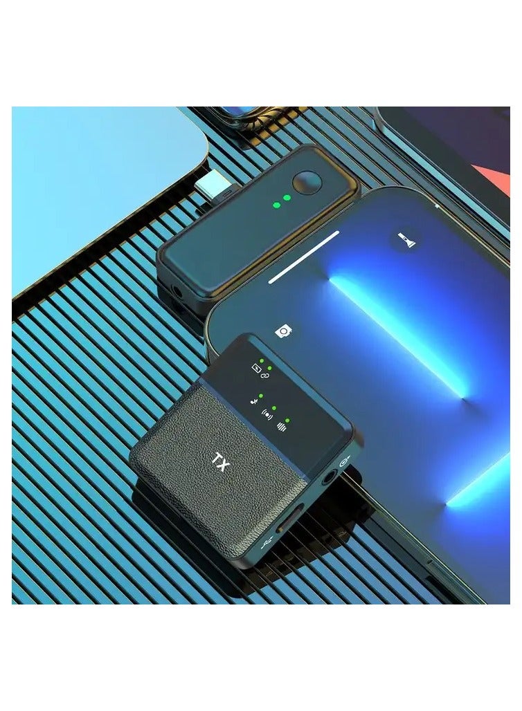 إس إكس ميكروفون لاسلكي SX31 3 في 1 للتدريس عبر الإنترنت والتسجيل المباشر عالي الجودة وتأثير تقليل الضوضاء - Image 2