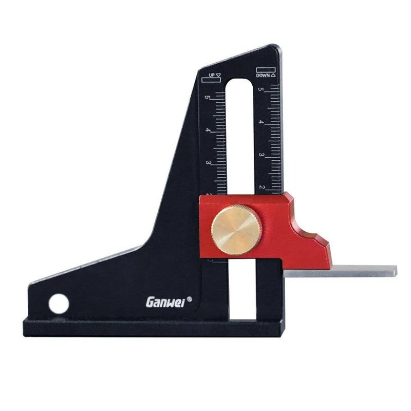 Accessory for ruler/square 115mm x 89mm, Aluminum - Image 1